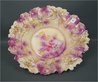 RS Prussia Floral Decorated Centerpiece Bowl