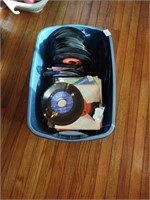 Huge group of 45 RPM records. sun elvis ccr and mo