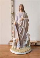 1992 Homco Jesus Shepherd Masterpiece Porcelain 8"