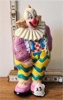 Vintage 1984 Clown Bank Small World Importing 7'