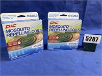 New Mosquito Repelling Coils, 2 Bx/10 Coils Ea.