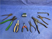 Pliers, Side Cuts, Needle Nose, Tin Snips,