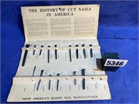 Cut Nail History Display, Not Complete