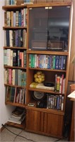Contents of Shelf- Books, DVD Player++