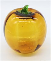 Blown Glass Pumpkin