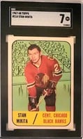 1967 Topps Hockey #114 Stan Mikita SGC 7 NM