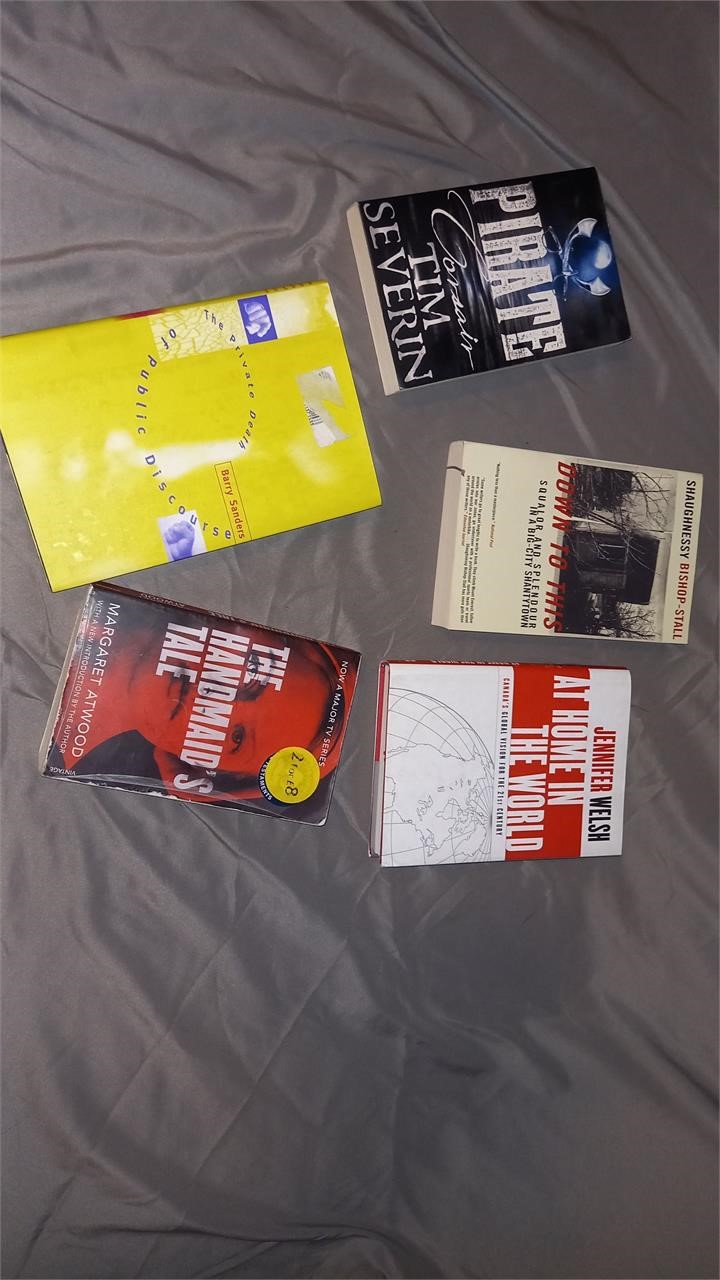 5 books