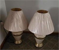 PAIR OF LAMPS