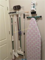 Iron, Ironing Board, Cleaning Tools
