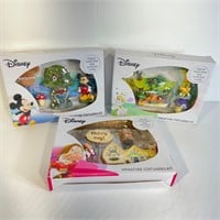 Disney Miniature Statuaries Kit (Lot of 3)