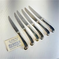 Bridalane Silverplated Steak Knives (Lot of 6)