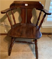 Solid Wood Tavern Arm Chair