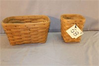 Smaller Market Longaberger Basket & Other Basket