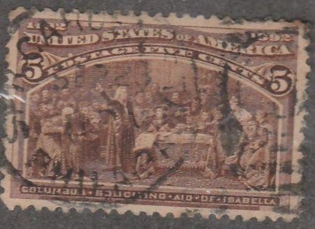 1892 Columbian Exposition 10c Scott # 234