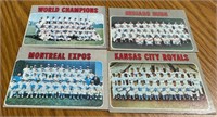1970 Topps Team Cards