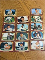1955 Bowman 14 card set