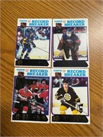 1980 Topps NHL Black Out Cards-RARE UNSCRATCHED