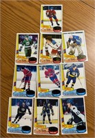 1980 Topps NHL Black Out Cards-RARE UNSCRATCHED