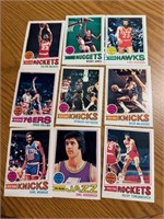 1977 Topps NBA multi-card set