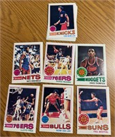1977 Topps NBS multi-card set