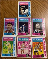1973 Topps ABA/NBA All-Star Multi-card set