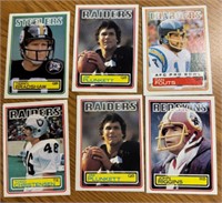 1983 Topps NFL 6-pack set