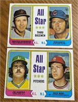 1974 Topps MLB All-Star Pitchers/ 3rd Baseman set