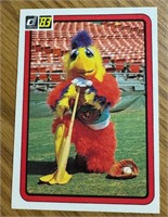 1983 Donruss San Diego Chicken Mascot card