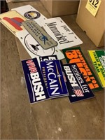 Decorative license plates, and 
Political