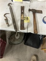 Tool lot to include turnbuckle,hay hook,etc