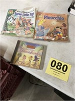 Walt Disney children’s book and a cd