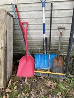 Brooms and shovels