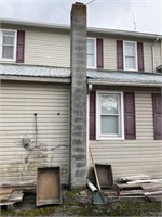 26 block chimney ( buyer to remove)