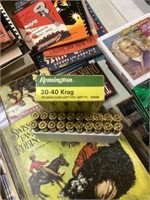 Box of 30-40 Krag bullets Remington