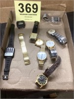 Watches, some Timex