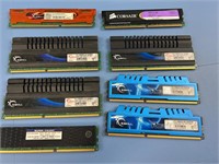 COMPUTER GAMING MEMORY DDR3 GSKILL & MORE