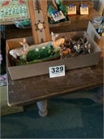 Ceramic deer planter and other deer