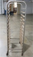 18"W Rolling Bakery Rack