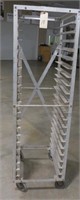 18"W Rolling Bakery Rack