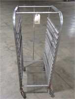 18"W Rolling Bakery Rack