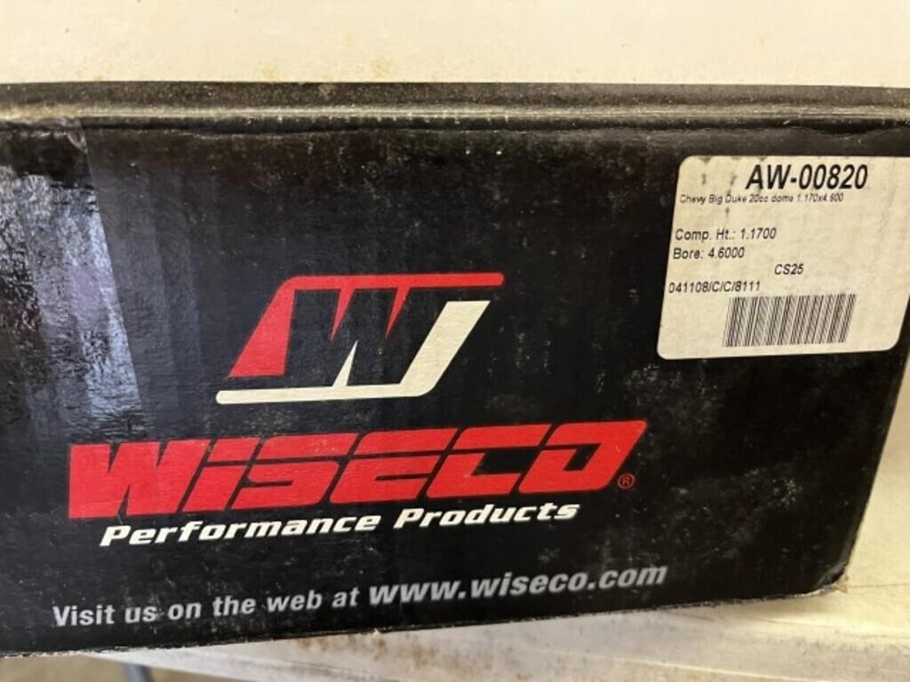Wiseco pistons for 632 cu. in. eng. (New)