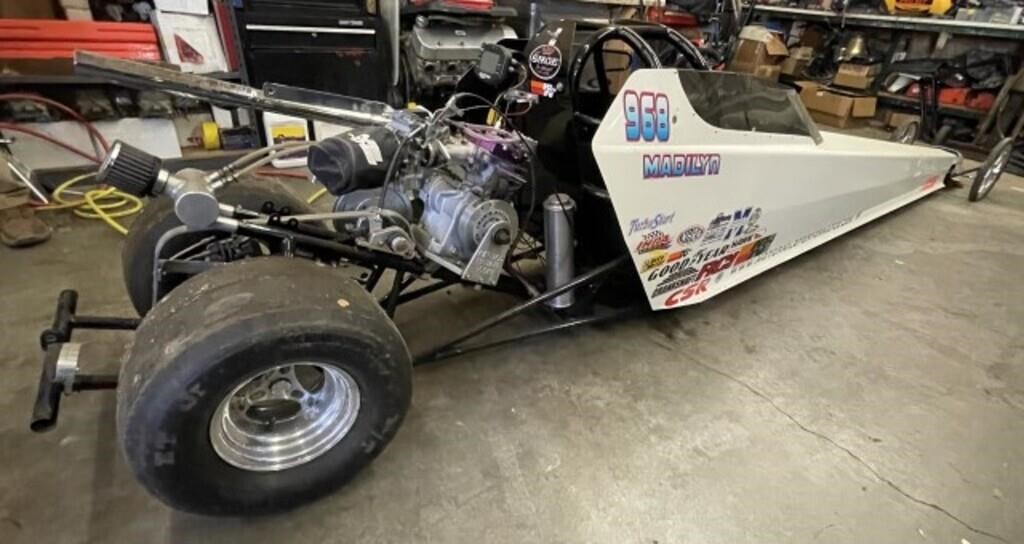 Mike Boss 12 sec. motor Junior Dragster