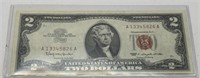 (YZ) 1963 Red $2 Bill