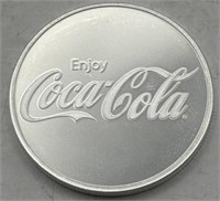 (WX) 1oz Silver Round Coca-Cola