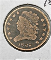 (WX) 1828 Classic Head Half Cent