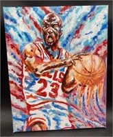 (HI) Michael Jordan painting 11x14