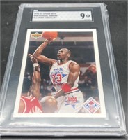 (WX) Michael Jordan 1991-92 UD all Star