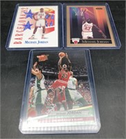 (WX) Michael Jordan basketball collector cards 3