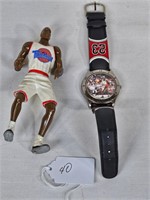 Michael Jordan #23 Watch and Figure Chicago Bulls