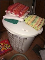Dish Towels & Laundry Basket